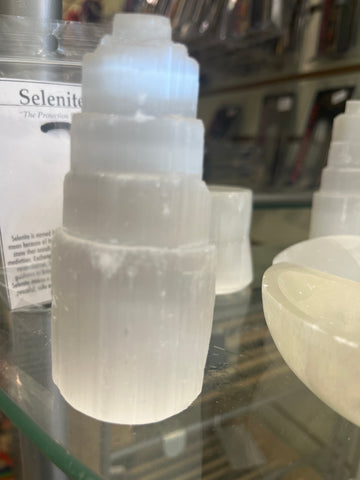Selenite Stones Sculpted