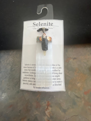 Selenite Pendant