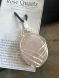 Rose Quartz Pendants