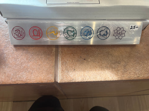 Selenite Long Incense Holder