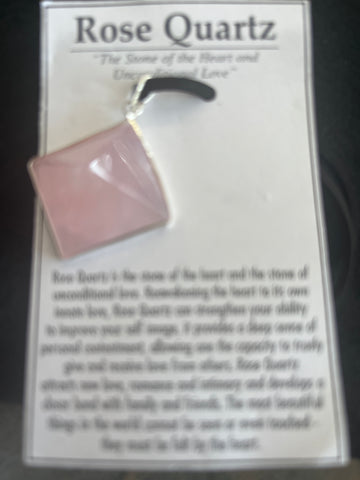 Rose Quartz Pendants