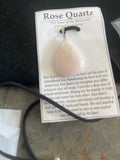 Rose Quartz Pendants