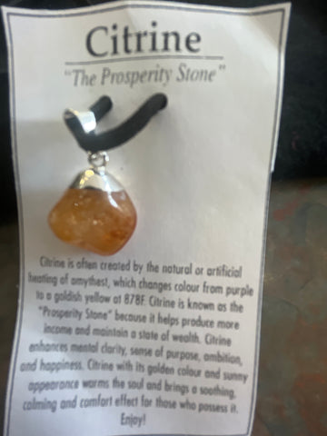 Citrine Pendant