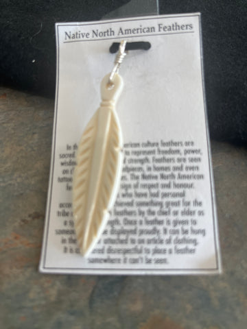 Native North American Feathers Pendant