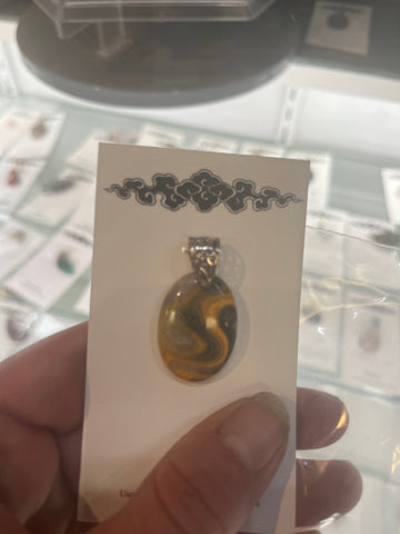 Bumblebee Jasper pendant