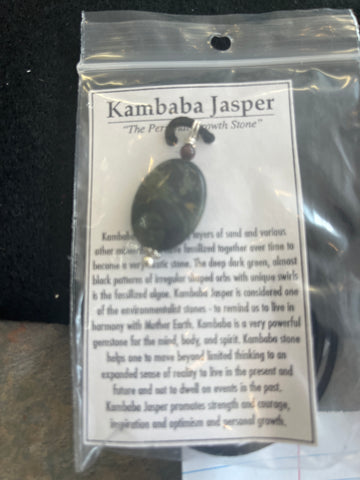 Kambaba Jasper Pendant
