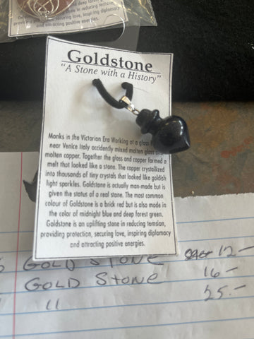 Goldstone Pendant