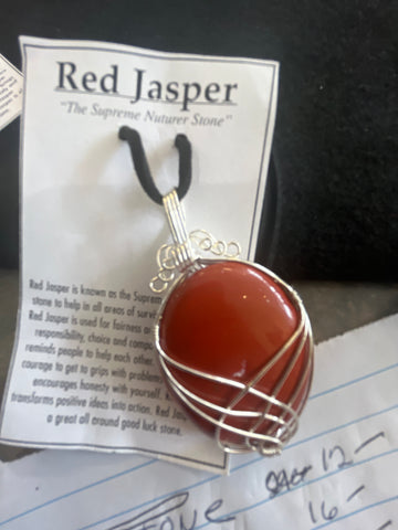 Red Jasper Pendant