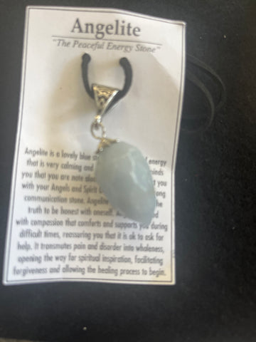 Angelite Pendants