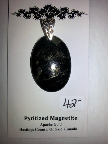 Pendant Pyritized Magnetite - Very Shari
